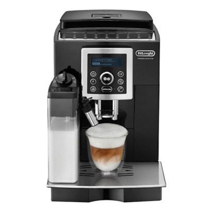[Trả góp 0%]Máy pha cà phê tự động từ cà phê hạt và bột Delonghi Ecam 23.466.B