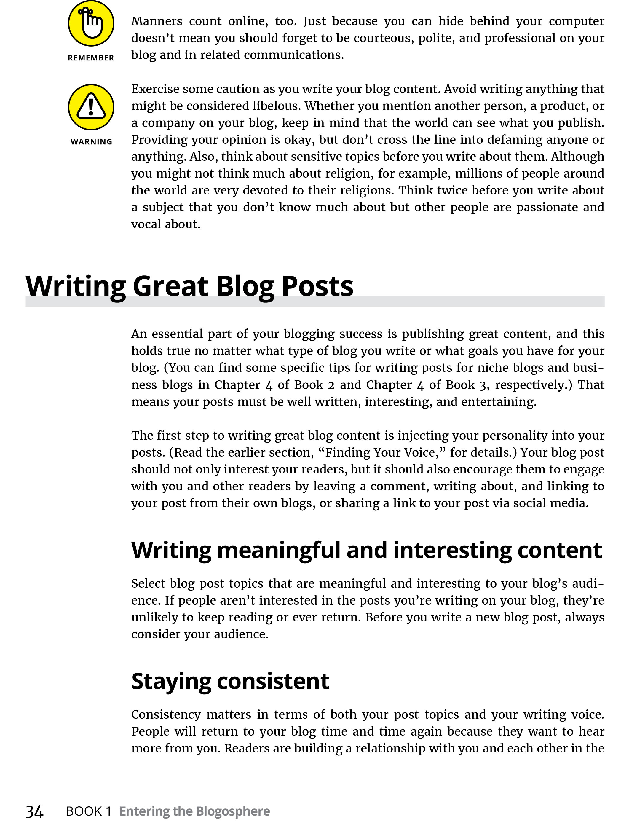 Blogging All-in-One For Dummies