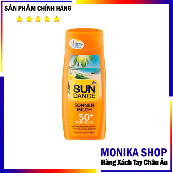 Kem chống nắng Sundance Tuýp 100ml hàng Đức