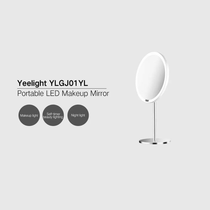 Gương trang điểm Yeelight Xiaomi, có đèn Led, cảm biến chuyển động, YLGJ01Y,SHS Vietnam