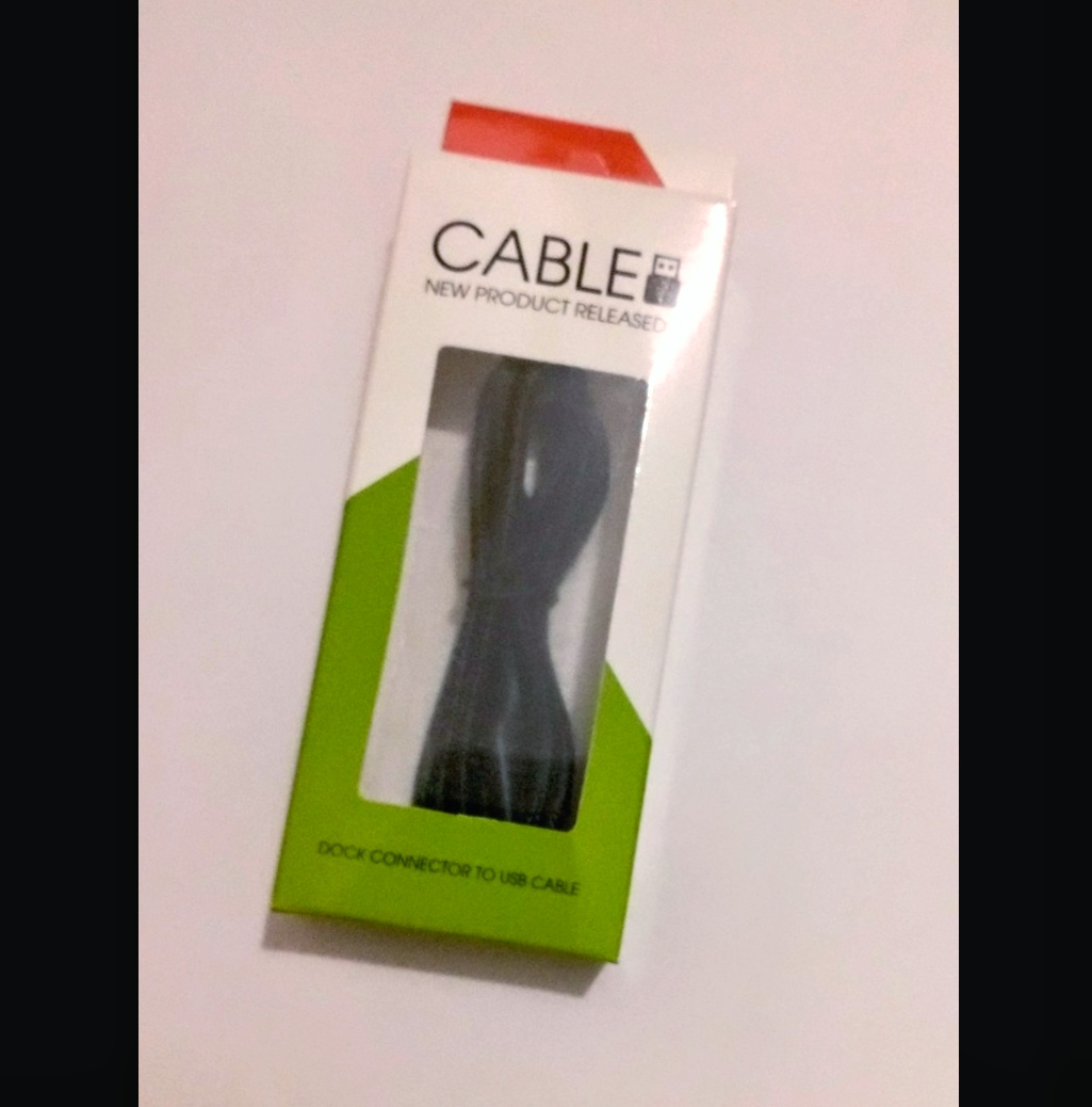 Cáp sạc iphone Lightning bọc dây dù chắc chắn dài 1m