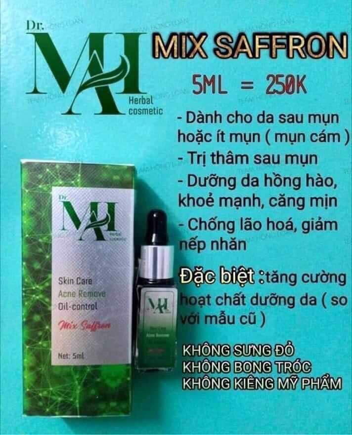Serum Dr Mai Mix, Tri MỤn Và Thâm Hiệu Quả