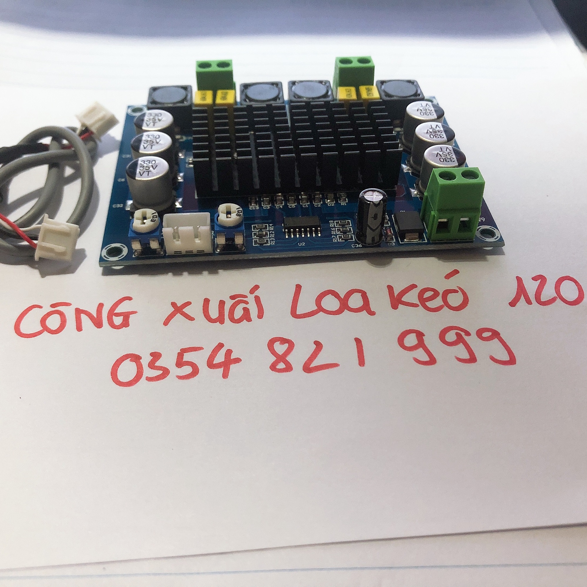 Bo mạch loa kéo công xuất 120W