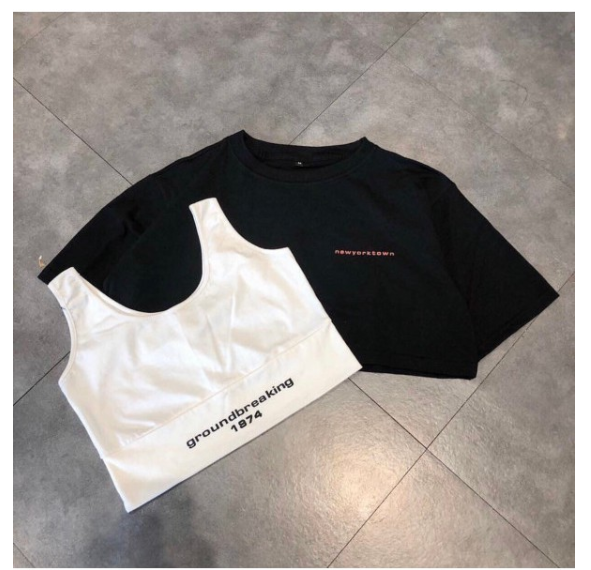 [HCM]Áo Croptop Nữ ?? Set croptop 2 món áo nữ SIÊU HOT ??