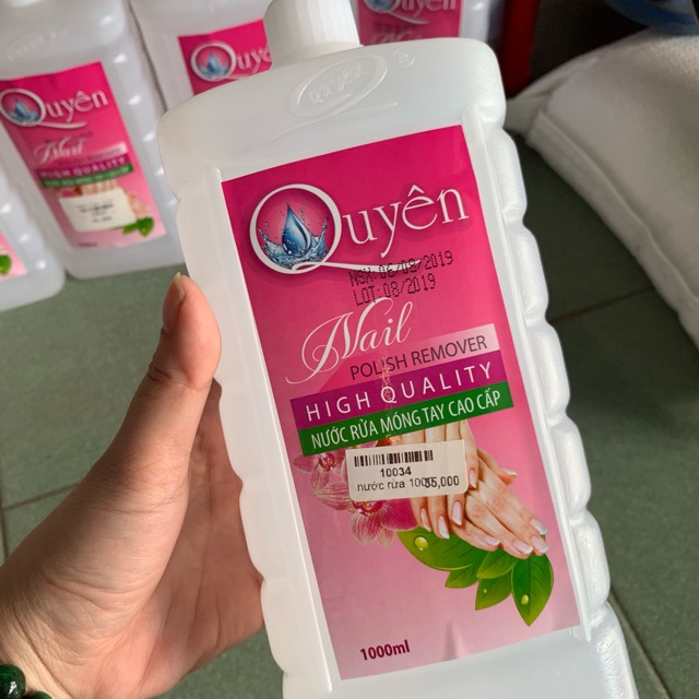 Nước rửa móng quyên 1000ml