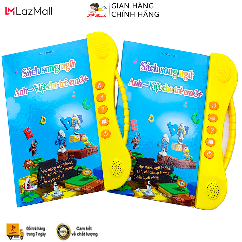 Bản Mới - Sách Nói Điện Tử Song Ngữ Anh Việt cho Trẻ Em - Học Tiếng Anh
