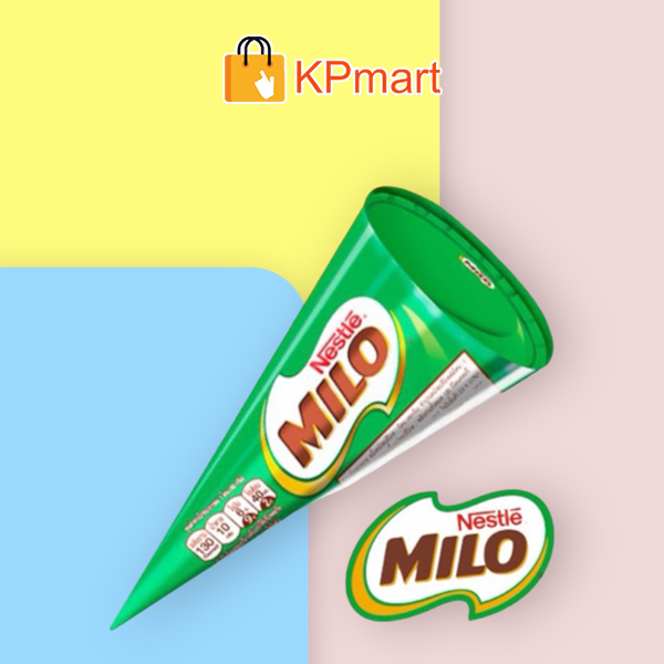 Kem ốc quế Nestle Milo Medium Cone 46g