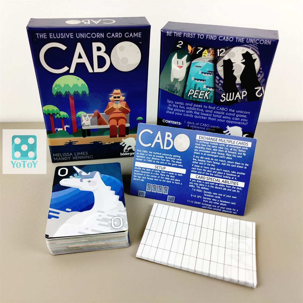 Trò chơi thẻ bài CABO boardgame đấu trí siêu hấp dẫn