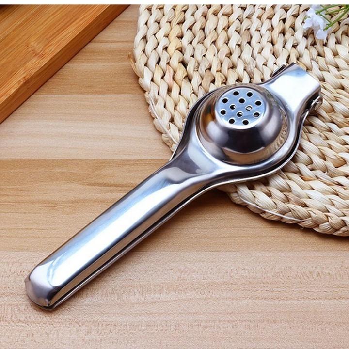 Dụng cụ vắt chanh, tắc inox cao cấp trắng