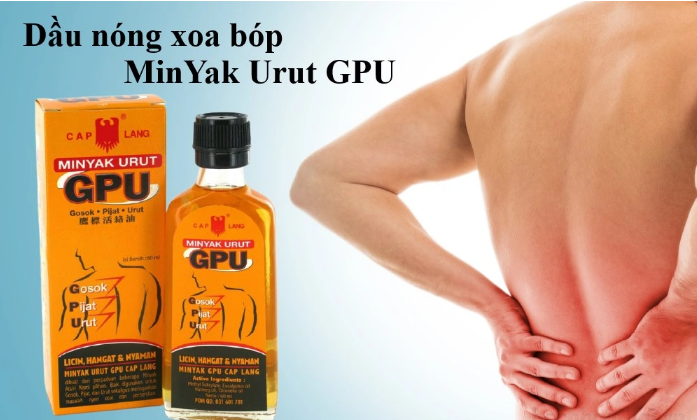 Dầu nóng gừng gpu con ó thái lan