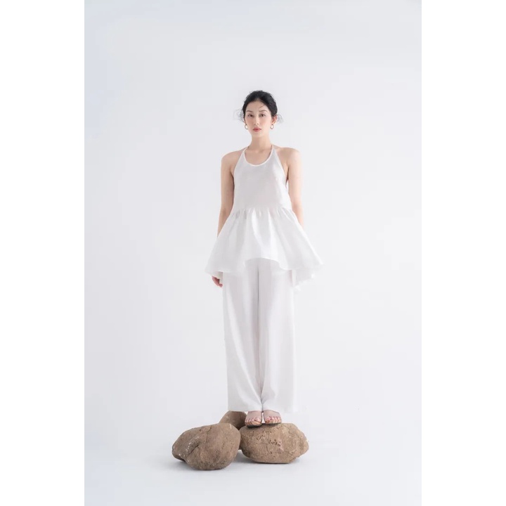 Áo yếm Diệp Liên - Trắng - Đing Đang