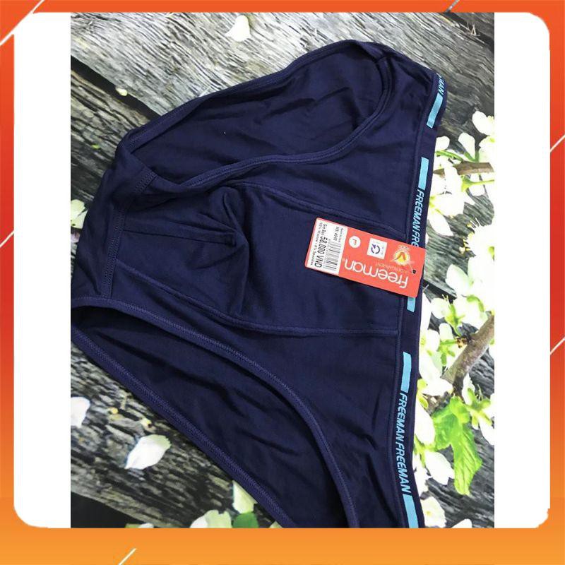 Size đại 3XL,4 XL,quần lót Freeman [hình thật +video]cotton lụa