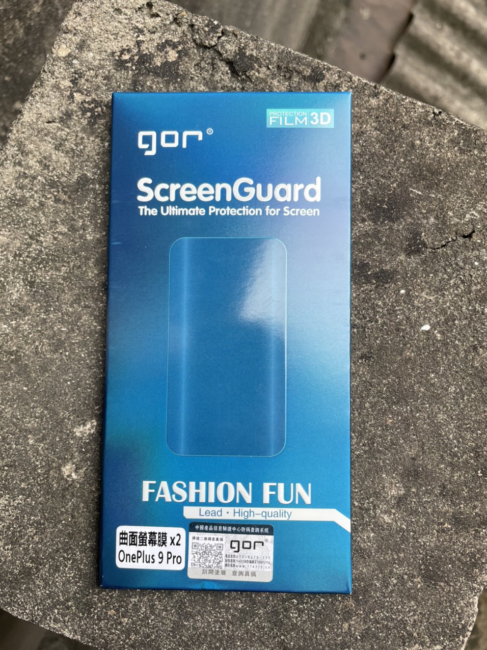 Bộ 2 miếng dán dẻo 3D Gor cho Oneplus 9 Pro  (2 Miếng Mặt Trước)