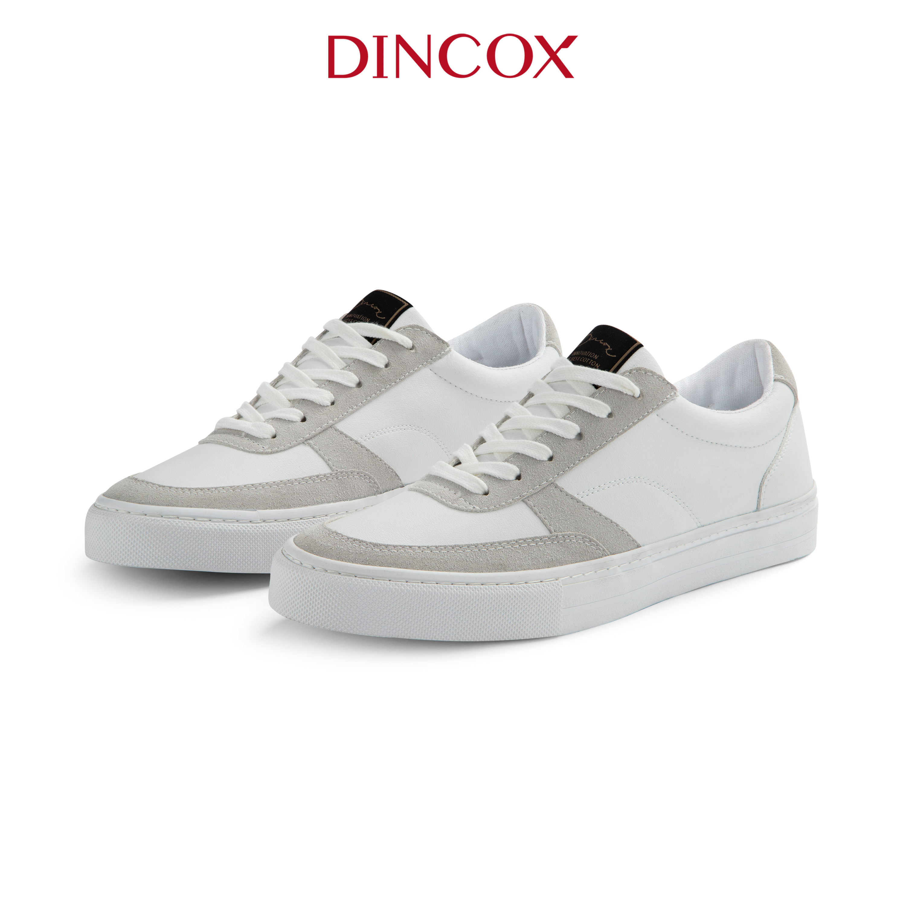 Giày Sneaker Da Nam Nữ E13 Off/White Sang Trọng Thời Thượng