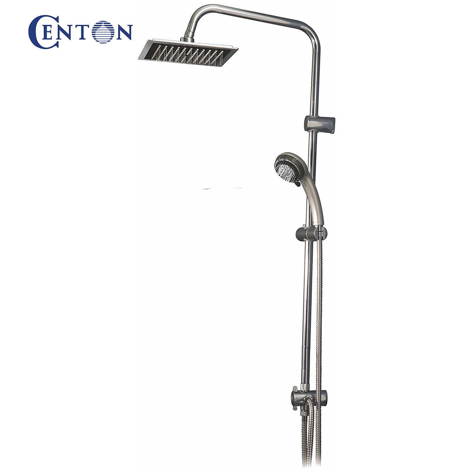 Centon Rainshower + Aqualani 5 Spray Handshower Set for Water Heater
