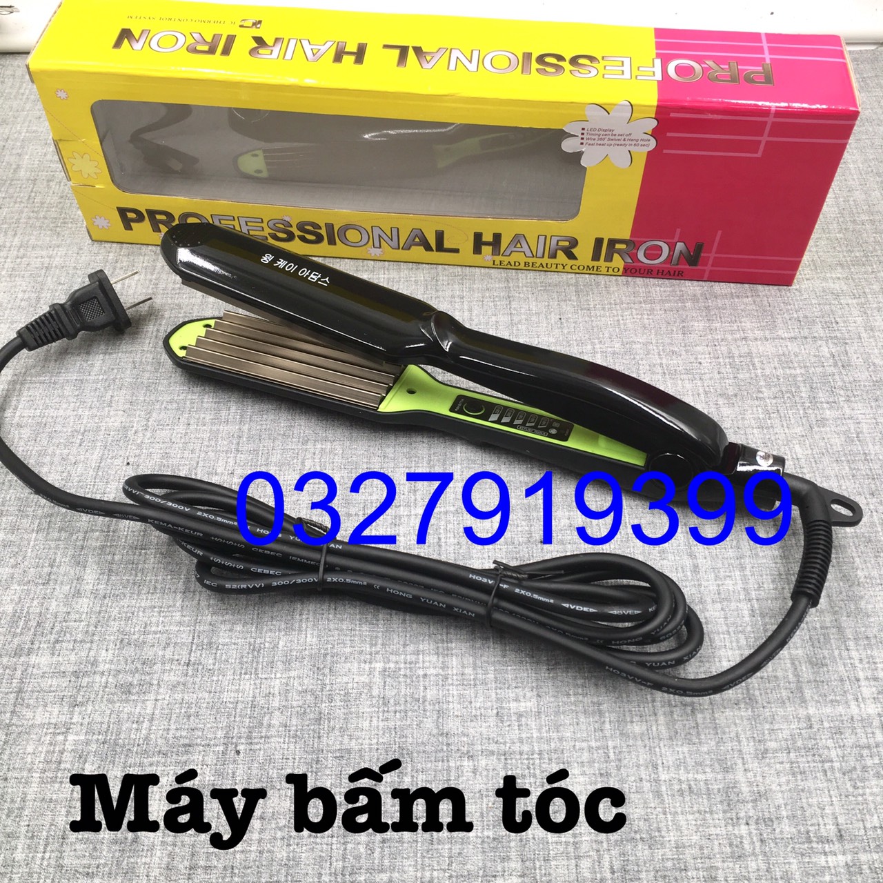 Máy bấm tóc , dập xù Hàn Quốc 0150