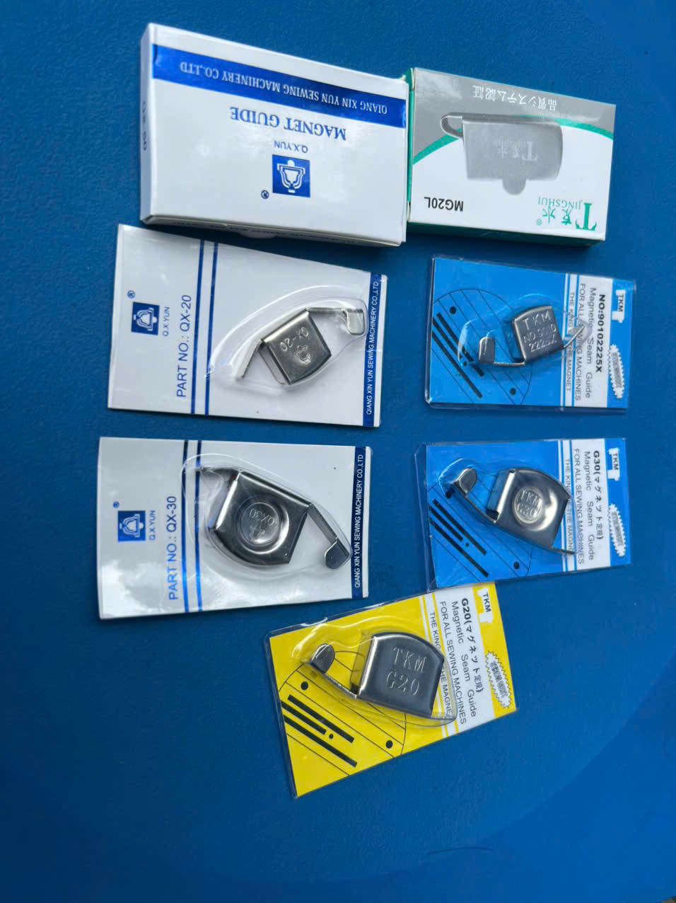 Cữ nam châm định hướng sản phẩm (tiểu/ trung/ đại)được sử dụng trong ngành may mặc(giá 1 cái)