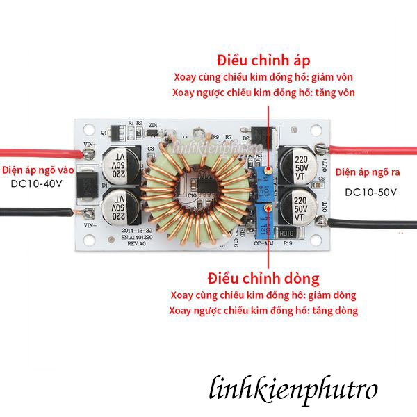 Mạch tăng áp 250W