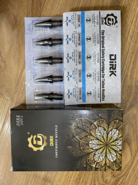 Combo 10 chiếc Kim Máy Pen DIRK màu đen các size