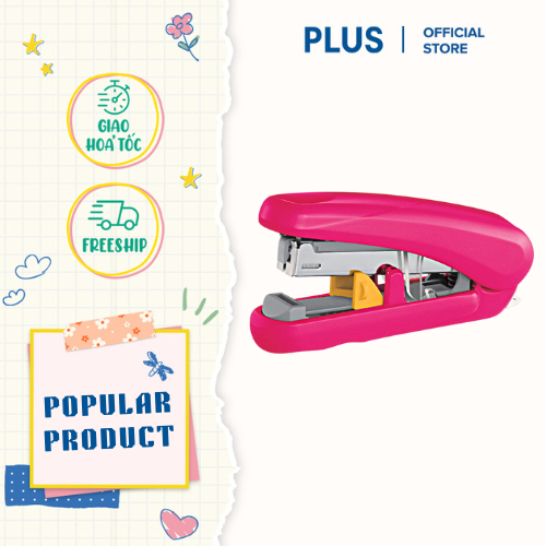 Đồ Bấm Dập Ghim Pitahit PLUS Kèm Hộp Kim Số 10
