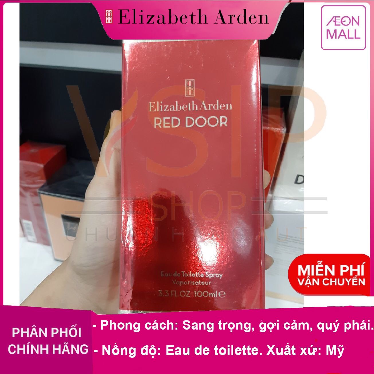 Nước hoa nữ Elizabeth Arden Red Door EDT 100ml