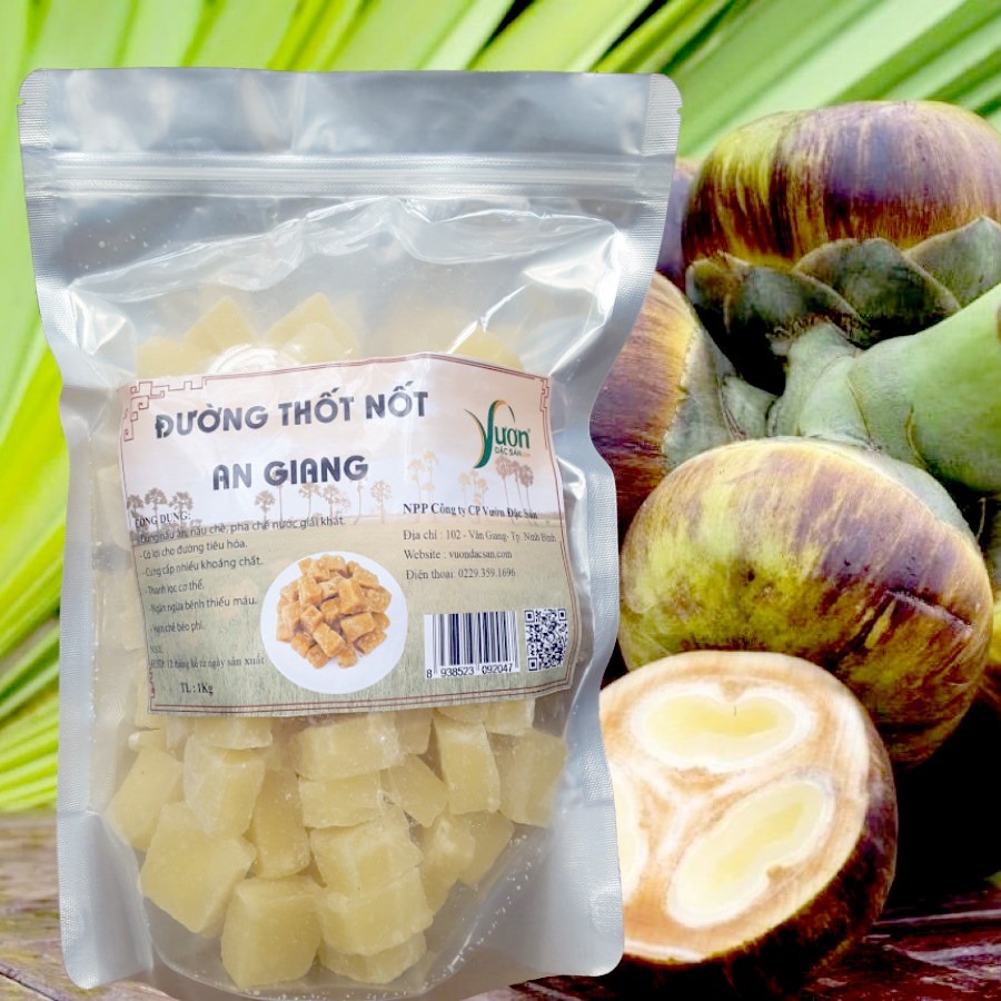 Đường thốt nốt An Giang túi 1kg