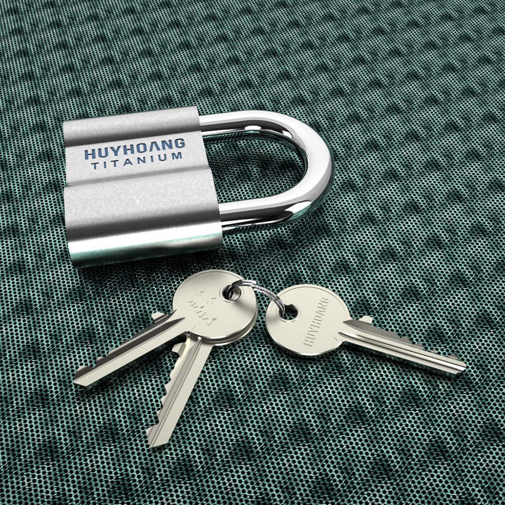 [HCM]Ổ KHOÁ HUY HOÀNG 5 PHÂN Ổ KHOÁ TITANIUM CAO CẤP
