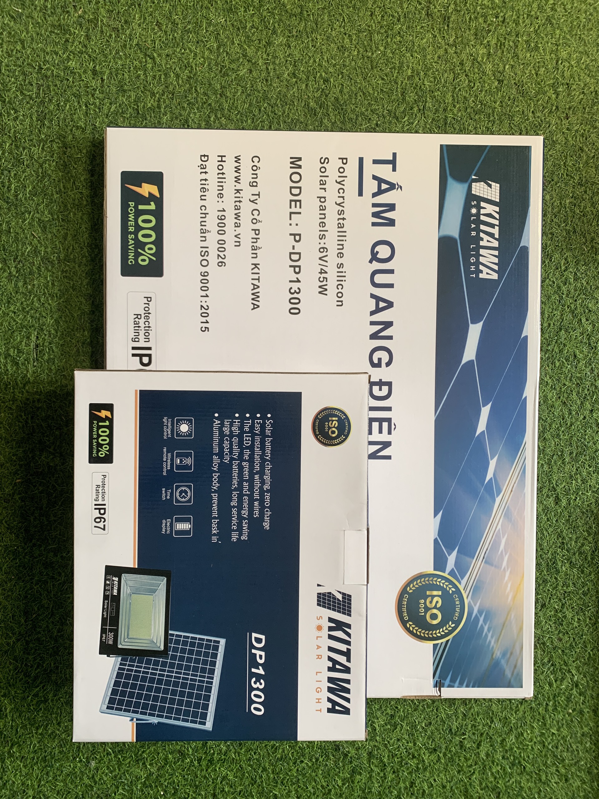 DP1200 Đèn Pha Năng Lượng Mặt Trời Kitawa 200W Ip67