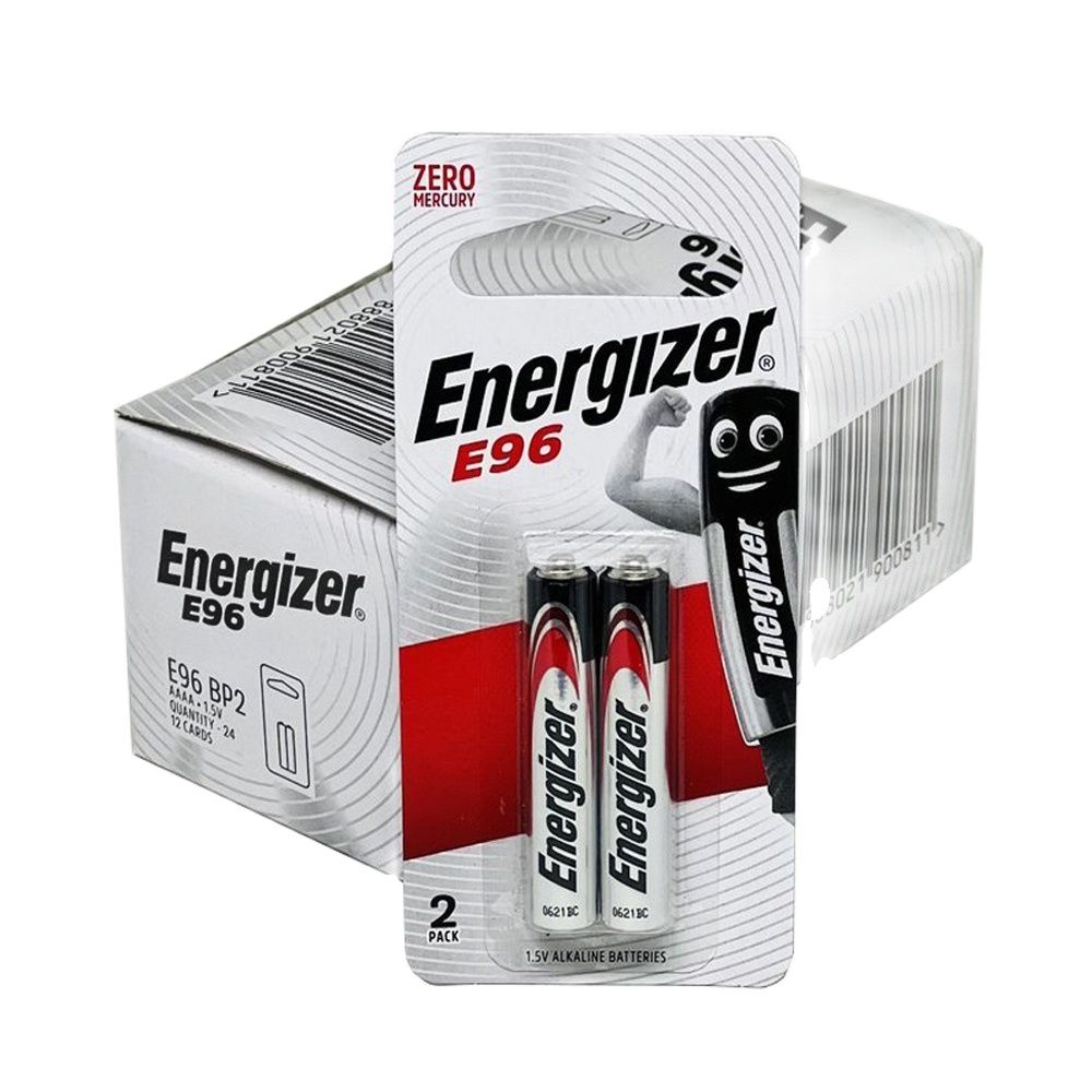 Pin AAAA (4A) Energizer E96 vỉ 2 viên chính hãng