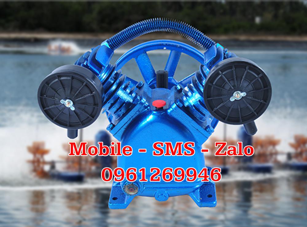 Đầu nén khí Oshima 65x2 công suất 1HP