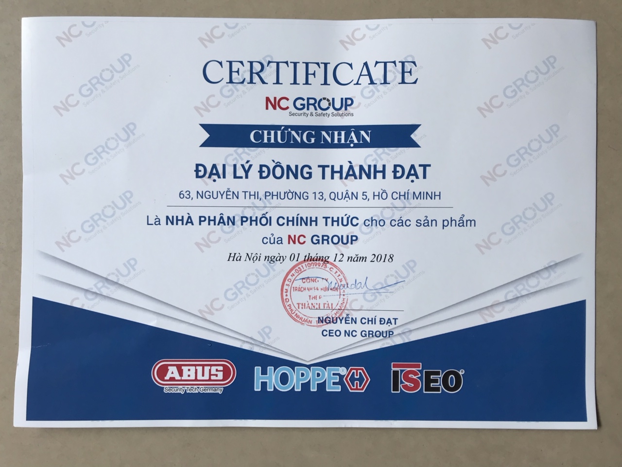 Khóa Số 165 Series ABUS (30mm)