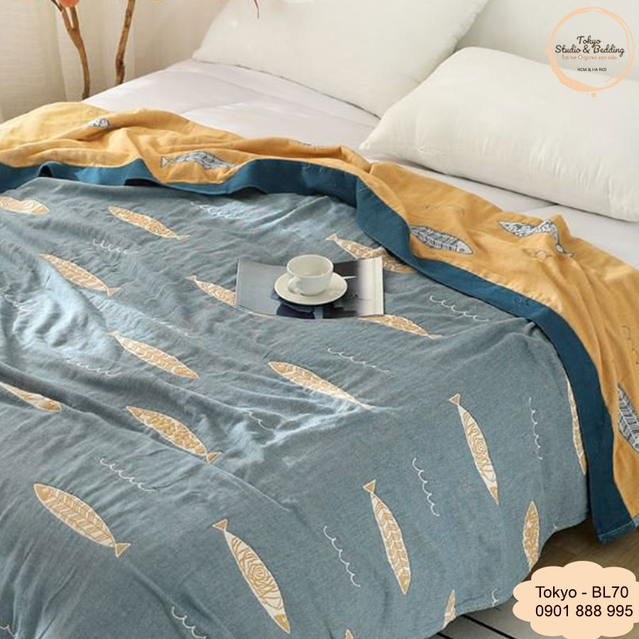 Mẫu 31_Chăn Xô Organic Cotton Dòng Phổ Thông/Basic