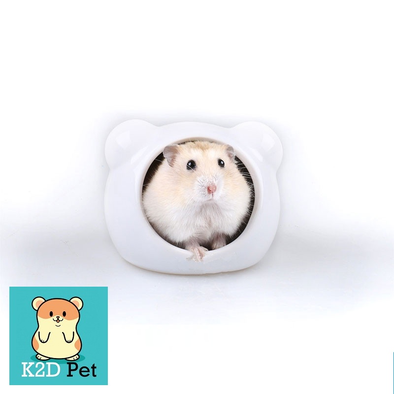 [Hoàn tiền 10%]Nhà ngủ sứ ếch cho Hamster