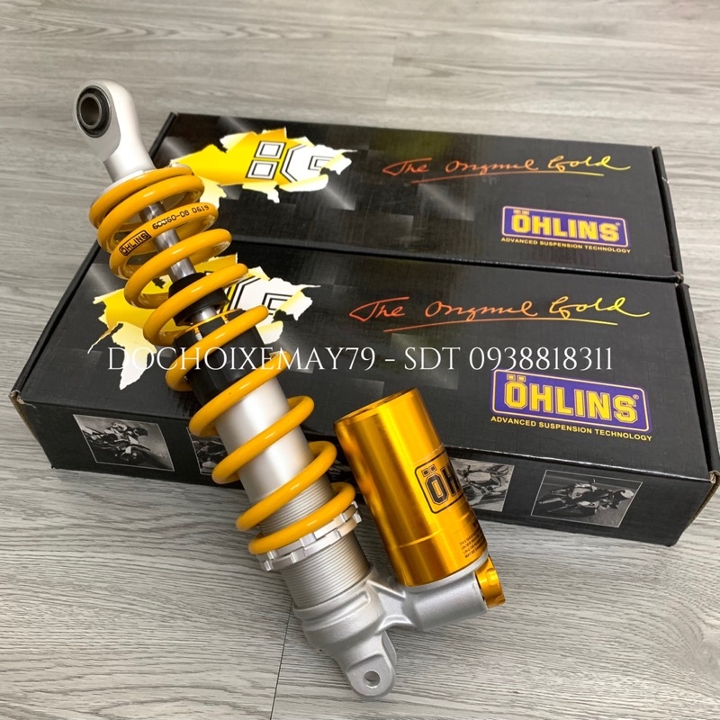 Phuộc Ohlins bình dầu dưới cho Vario, Click, Mio, Vision, SH Mode