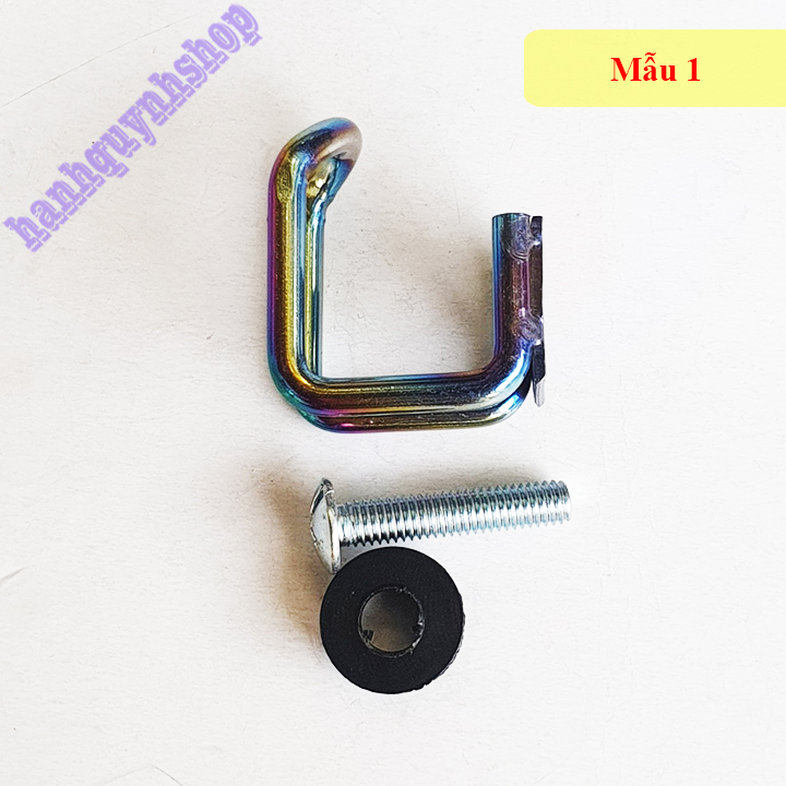 Móc treo đồ Titan gắn xe máy tiện lợi loại đẹp chữ U