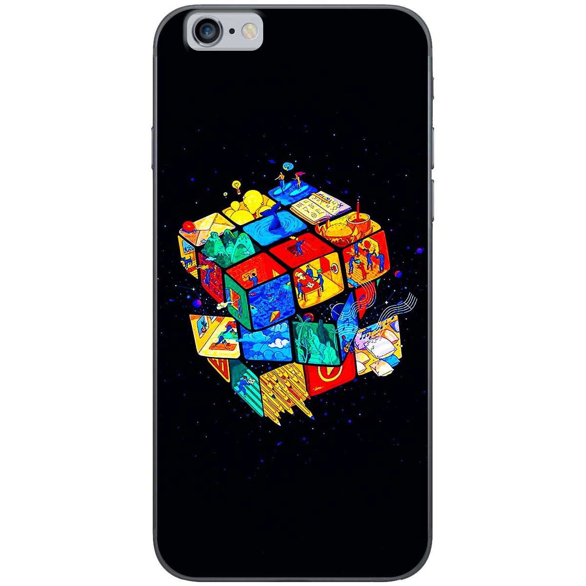 Ốp lưng iPhone 6 Plus Rubik