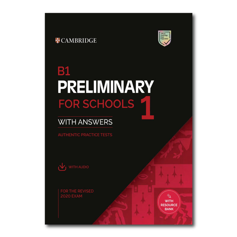 [Sách] B1 Preliminary For Schools 1 For The Revised 2020 Exam + Audio