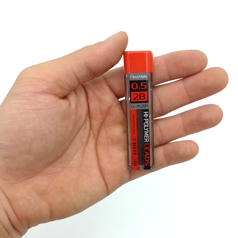 Ruột chì kim Classmate CL-PL201 2B nét 0.5mm (20 ngòi x 60mm)