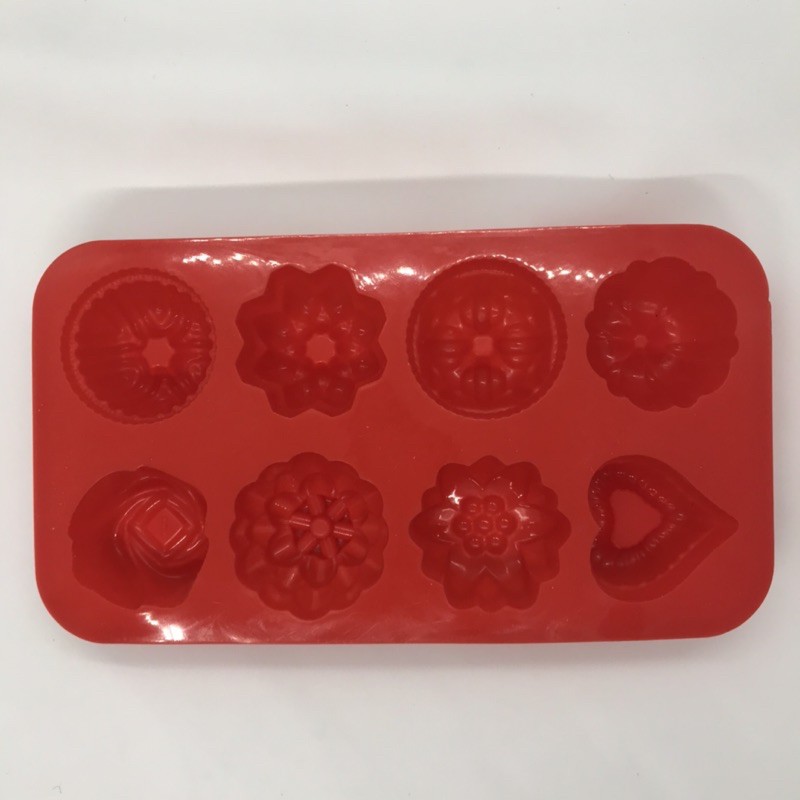 Khuôn Silicon Hoa 3d Đổ Thạch/ Socola