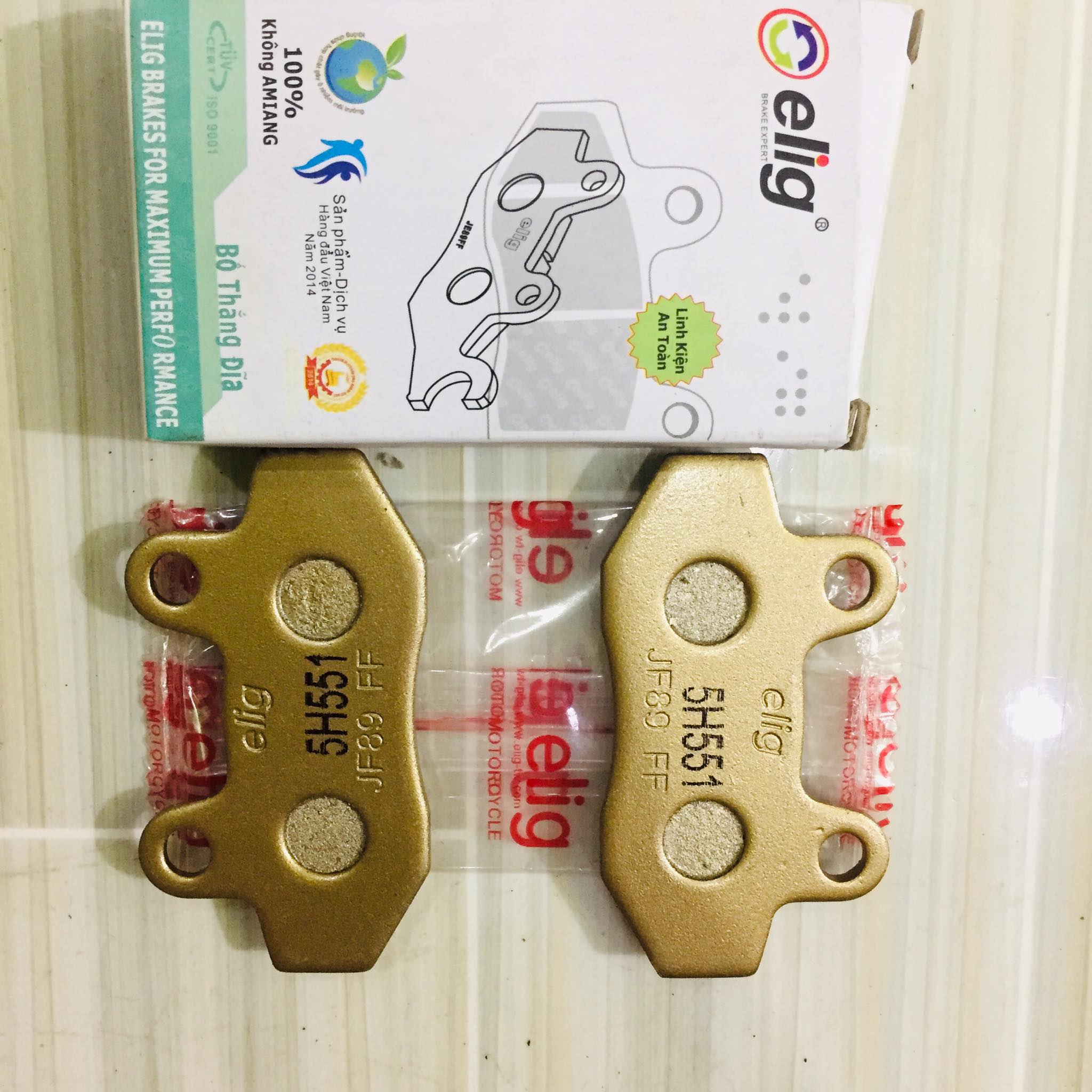 BỐ THẮNG ĐĨA TRƯỚC ELIG XE WAVE ZX