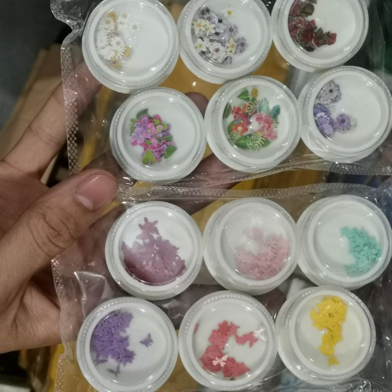Nail hoa bướm trang trí nail - sinailmi