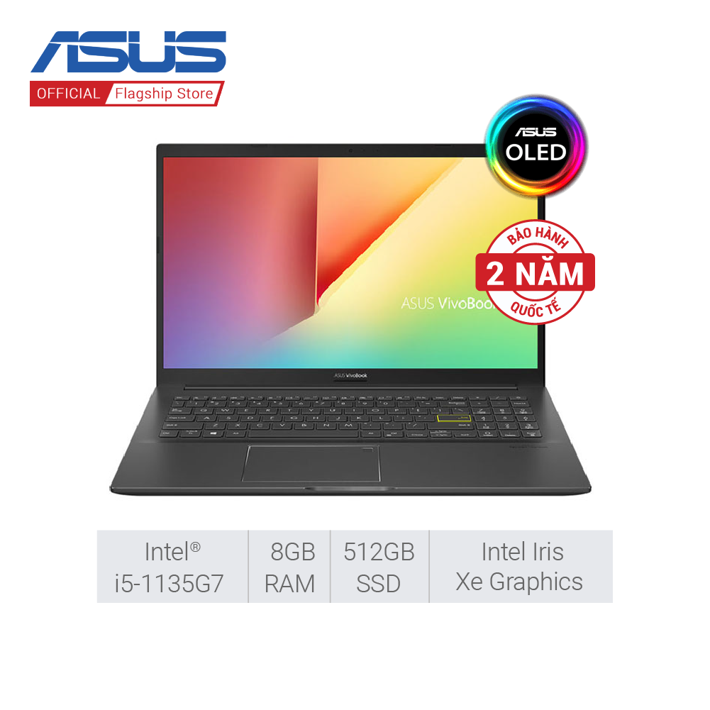Laptop Vivobook Asus A515Ea-L11171T (Core I5-1135G7/8Gb Ram/512Gb Ssd/15.6-Inch Oled Fhd/Win10)