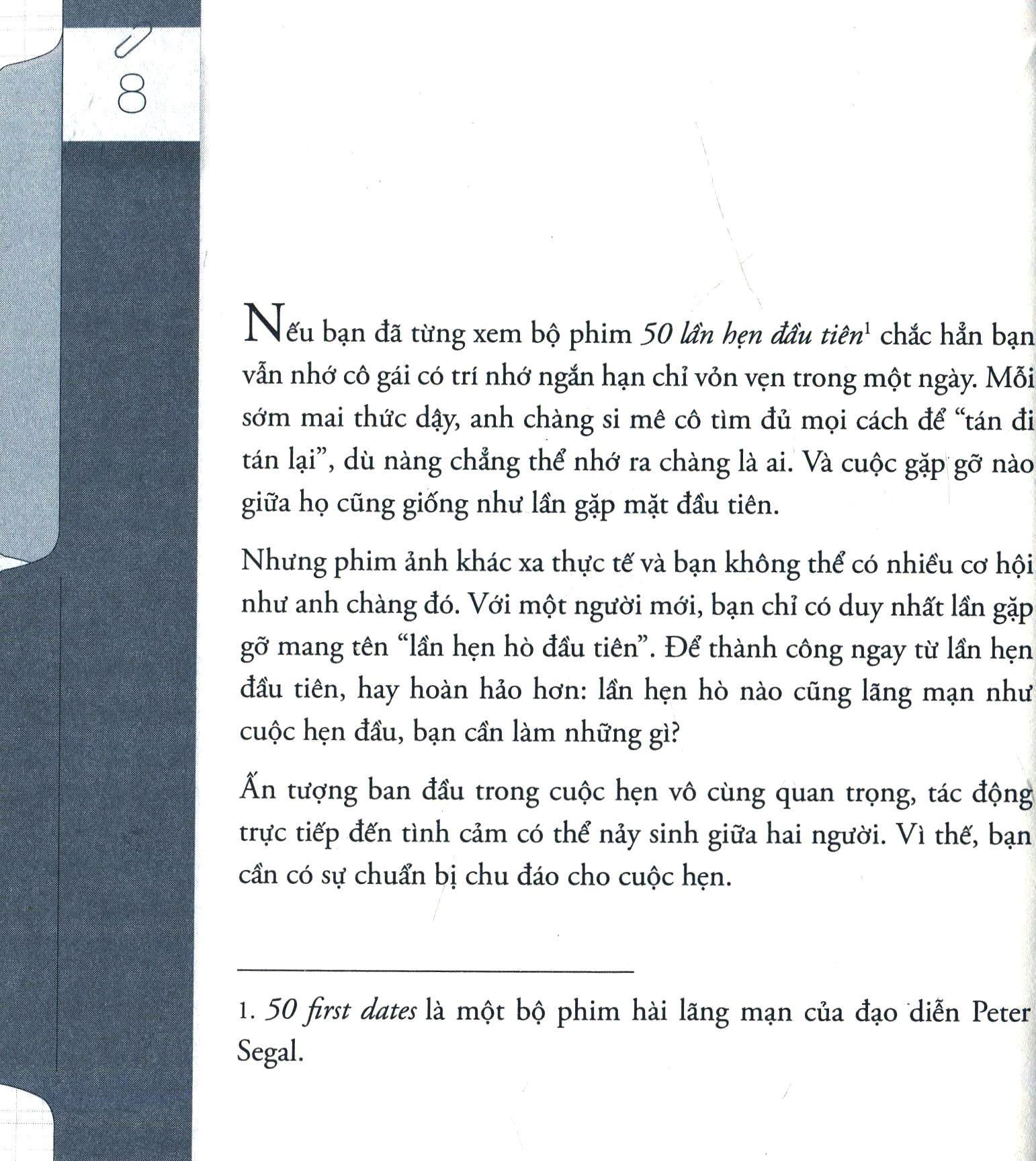 Sách - 50 tips hẹn hò thành công