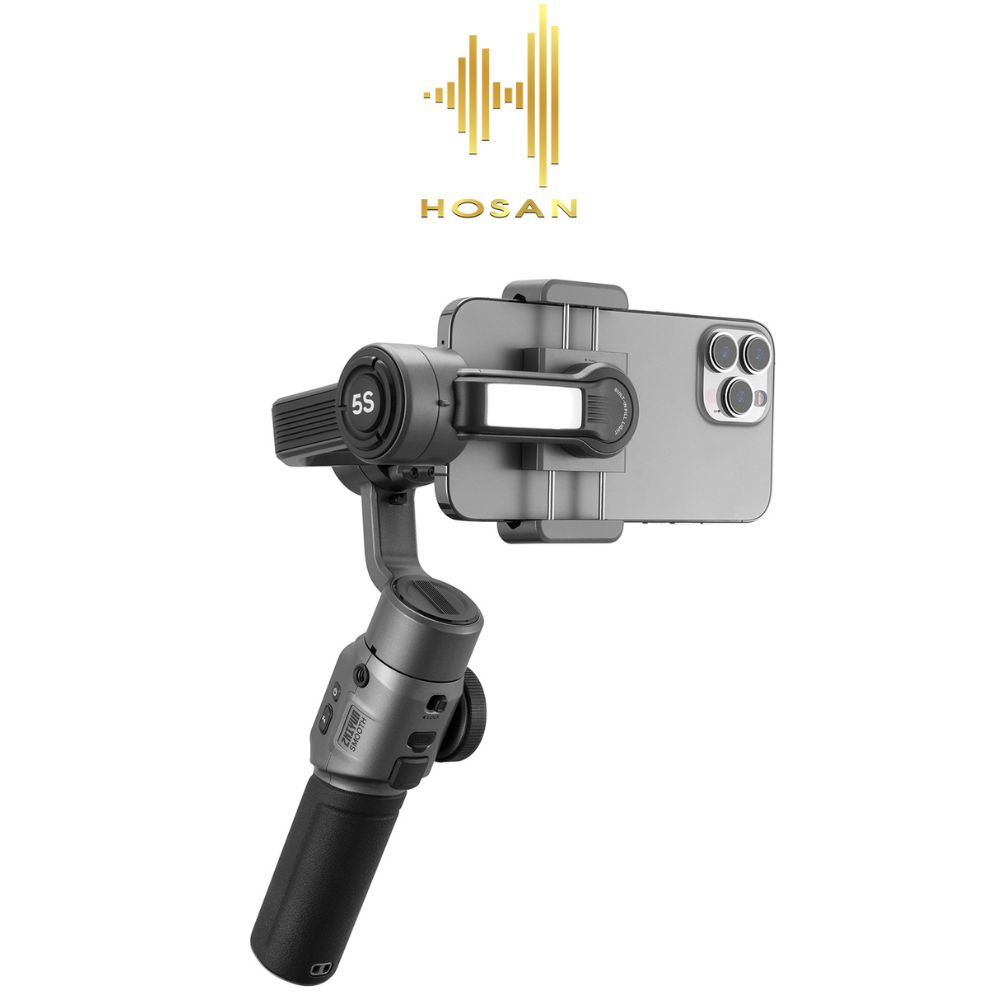 Gimbal chống rung Zhiyun Smooth 5/ Smooth 5s / Smooth 5S combo - Tay cầm chống rung cho điện thoại 3 trục ổn định thế hệ mới