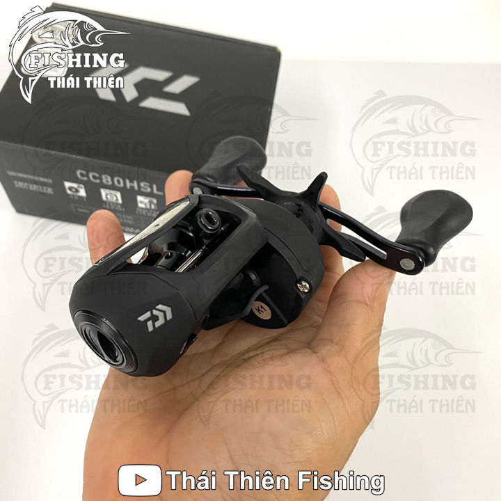 Máy Câu Ngang Daiwa AIRD 80H/80HL New 2026 Chính Hãng, Magforce Chống Rối, 7.5:1, Drag 5kg