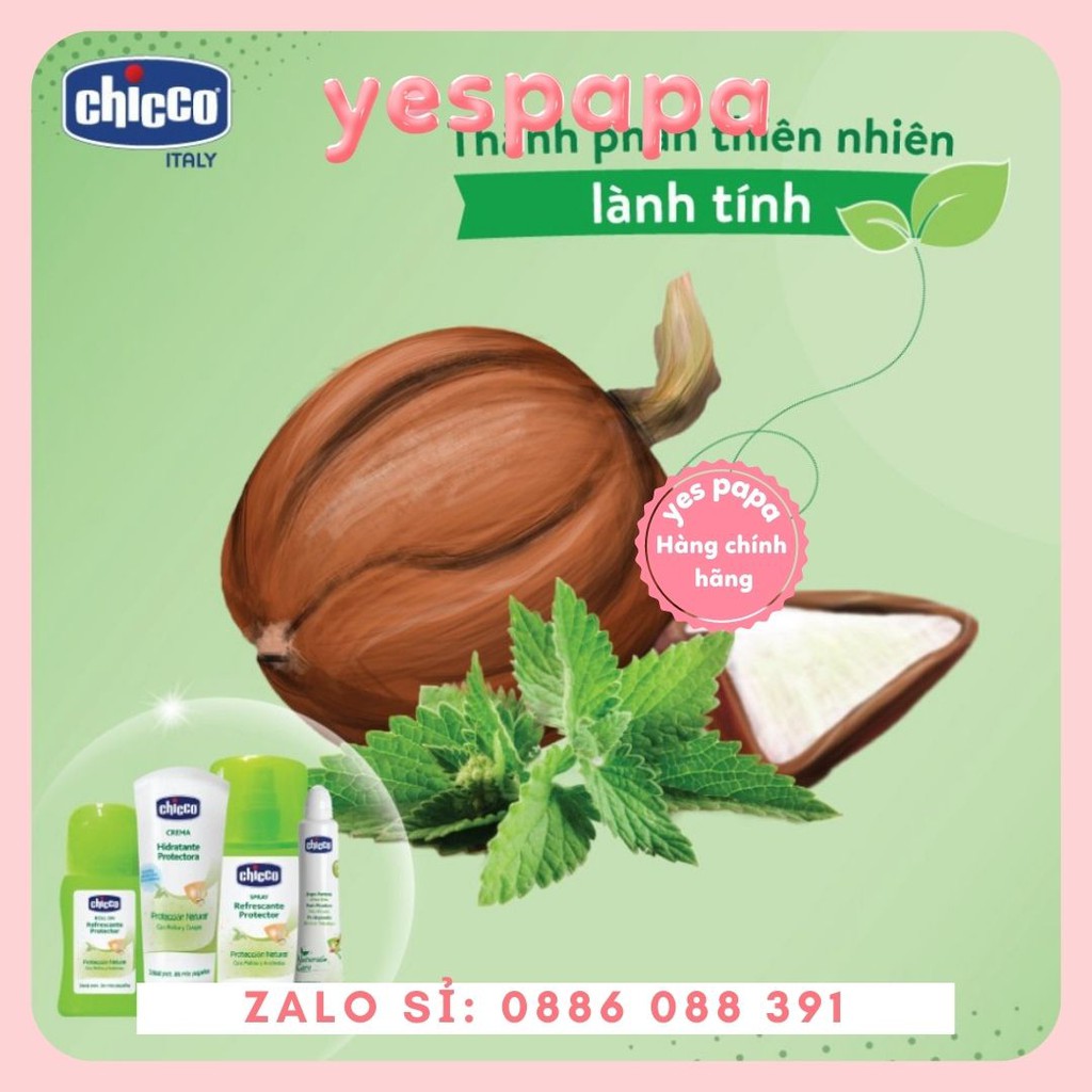 [HÀNG CHÍNH HÃNG] Xịt/kem/lăn chống muỗi và côn trùng đốt Chicco