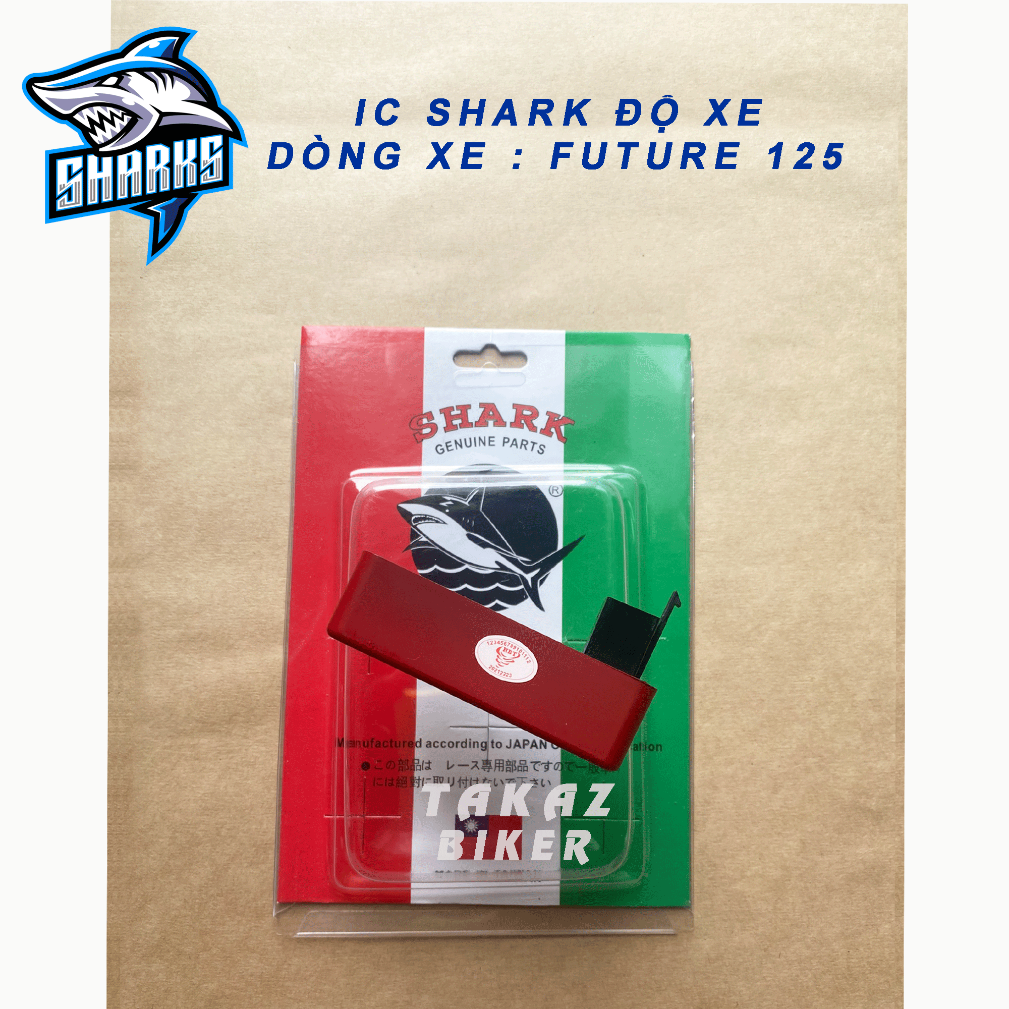 Combo Độ dàn lửa IC Mobin Bugi Uma cho Future 125 Wave Alpha 110 Blade 110 SHARK Malaysia