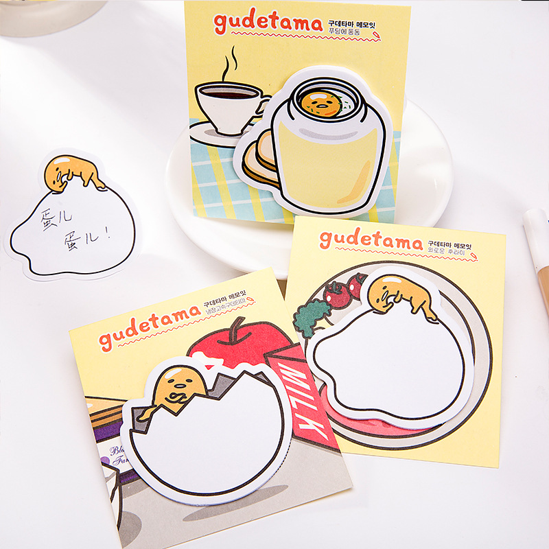 Giấy note ghi chú trứng Gudetama