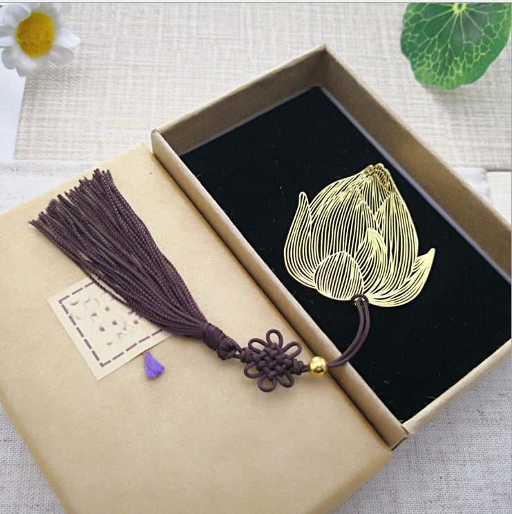 Bookmark Đánh Dấu Sách Cổ Trang (Có Hộp Giấy Đựng)