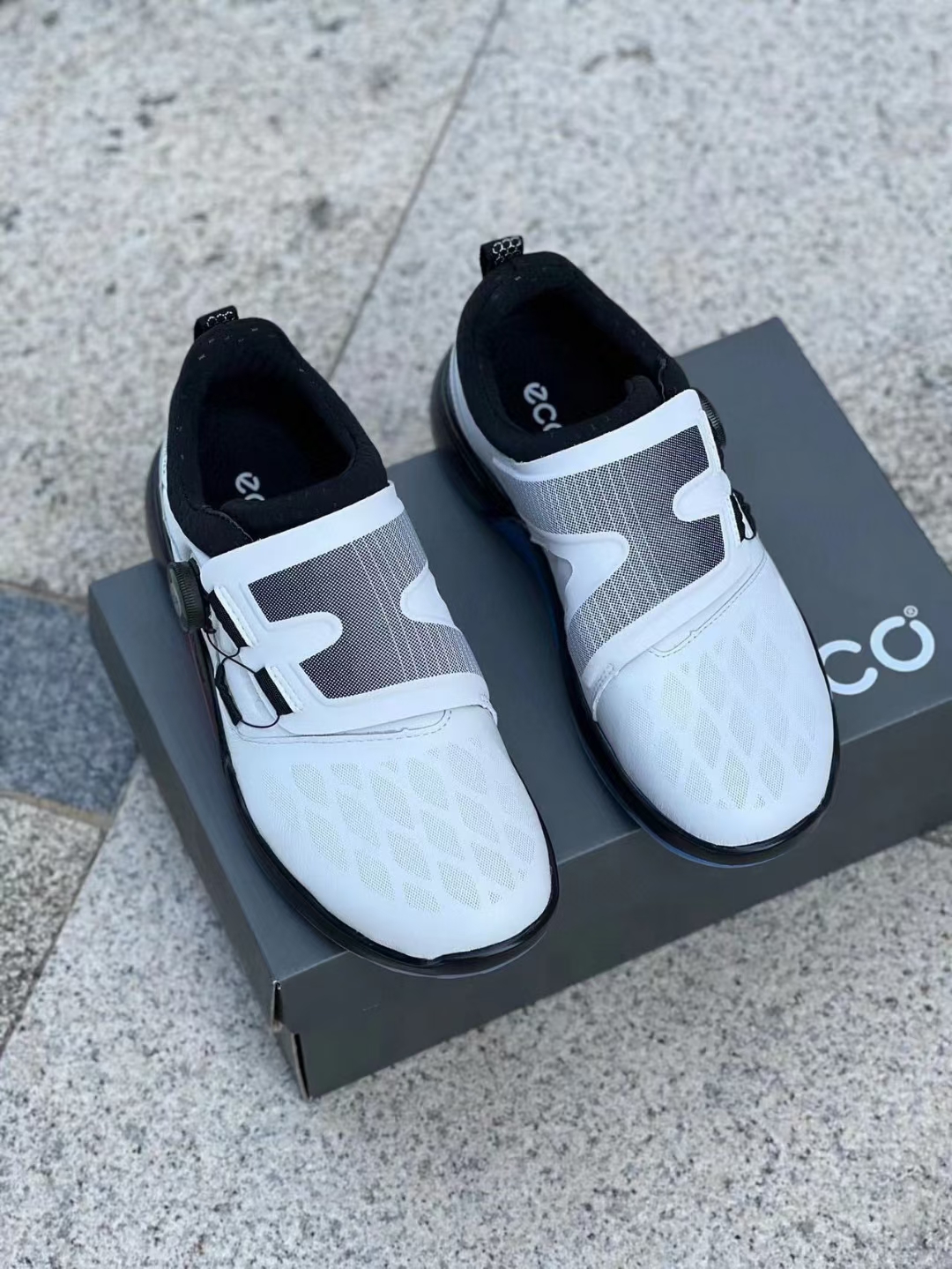 Giày golf nam CORE 100803-56564 màu Trắng | ECCO